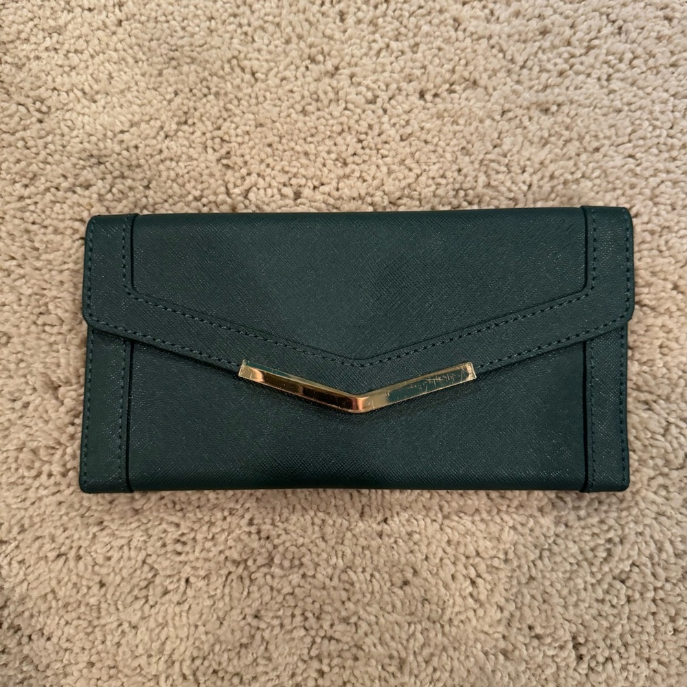 Green Leather Wallet